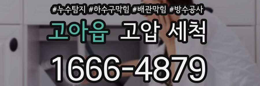고아읍 고압 세척