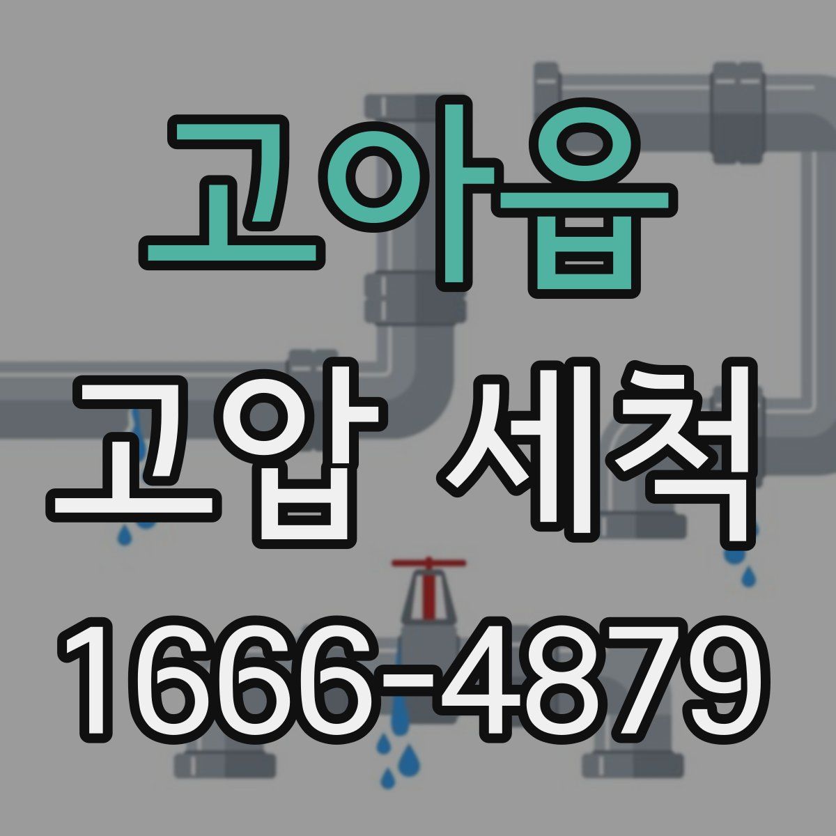 고아읍 고압 세척