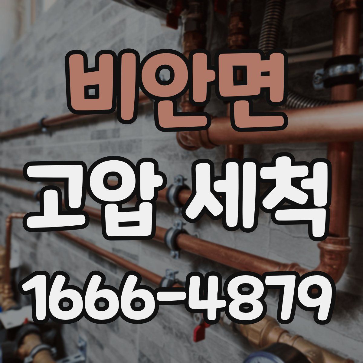 비안면 고압 세척