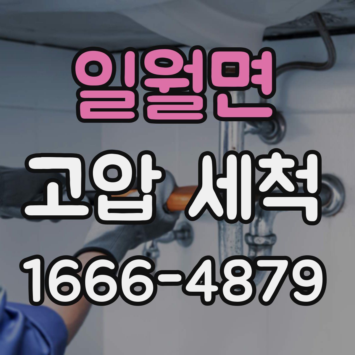 일월면 고압 세척
