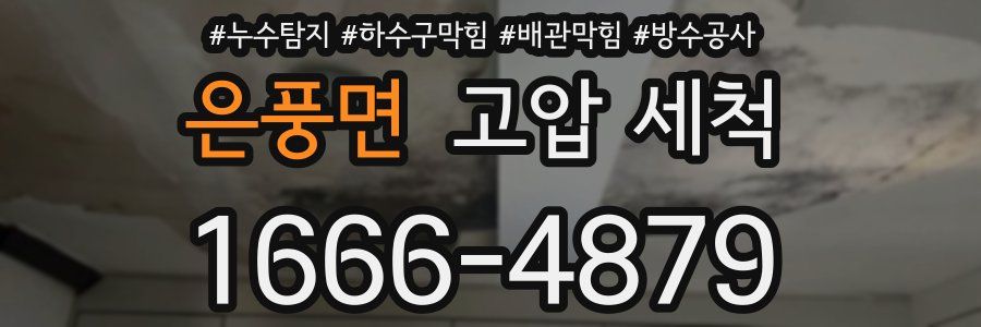 은풍면 고압 세척