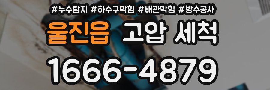 울진읍 고압 세척
