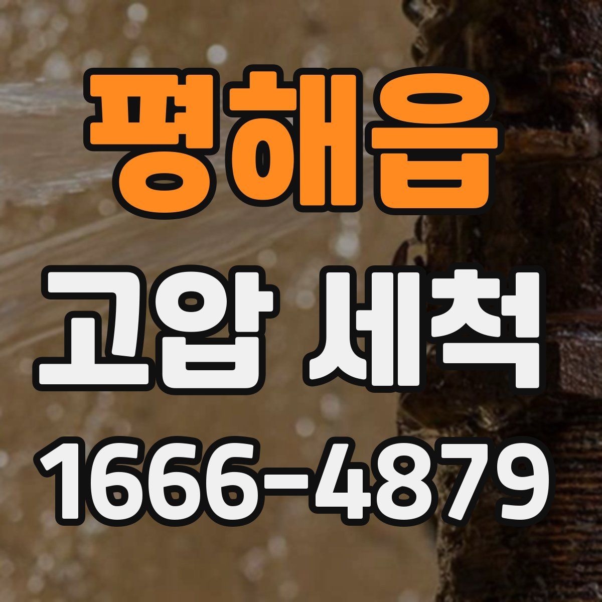 평해읍 고압 세척