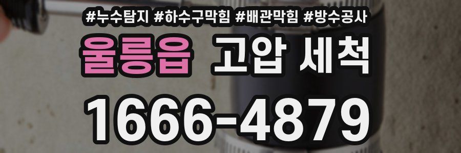 울릉읍 고압 세척