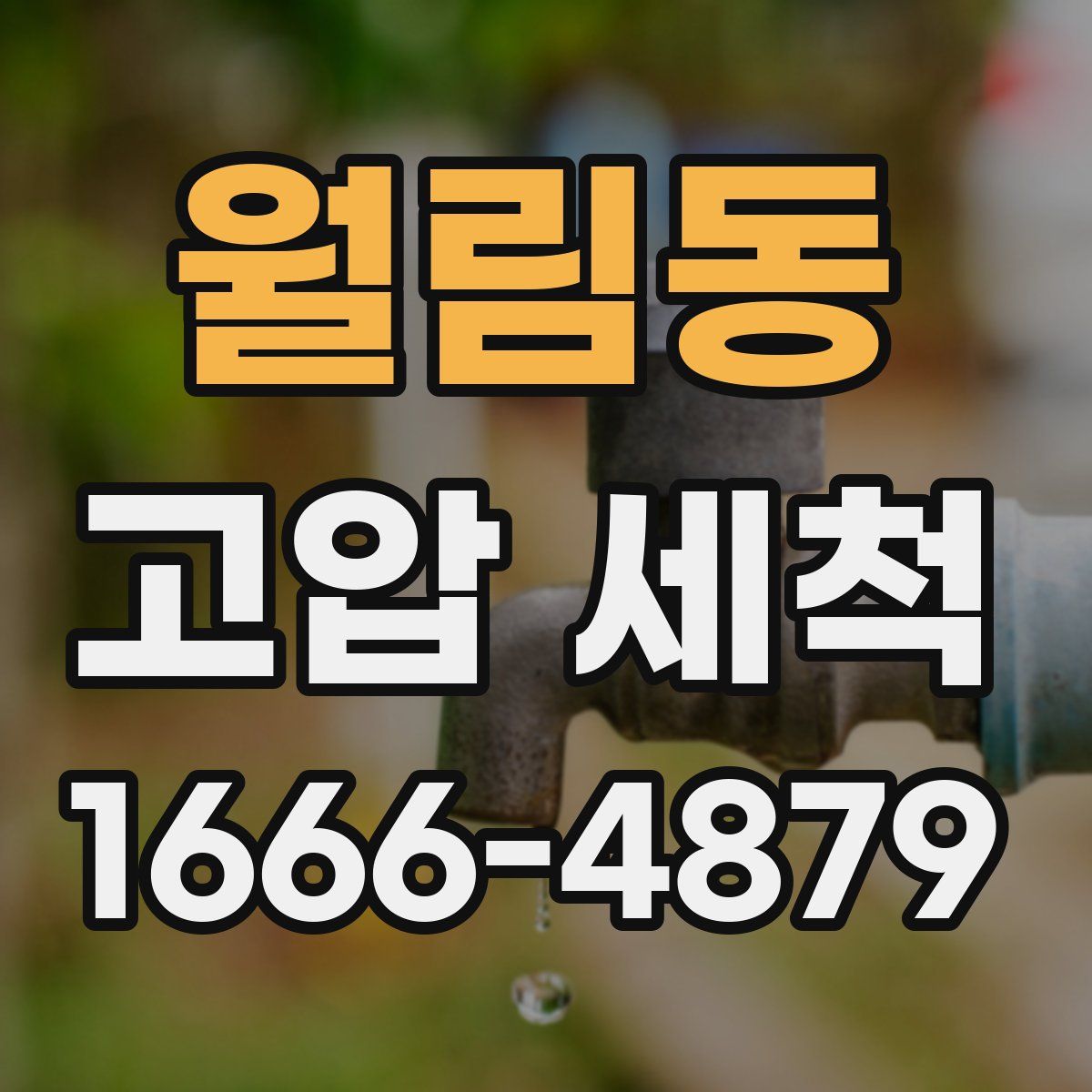 월림동 고압 세척