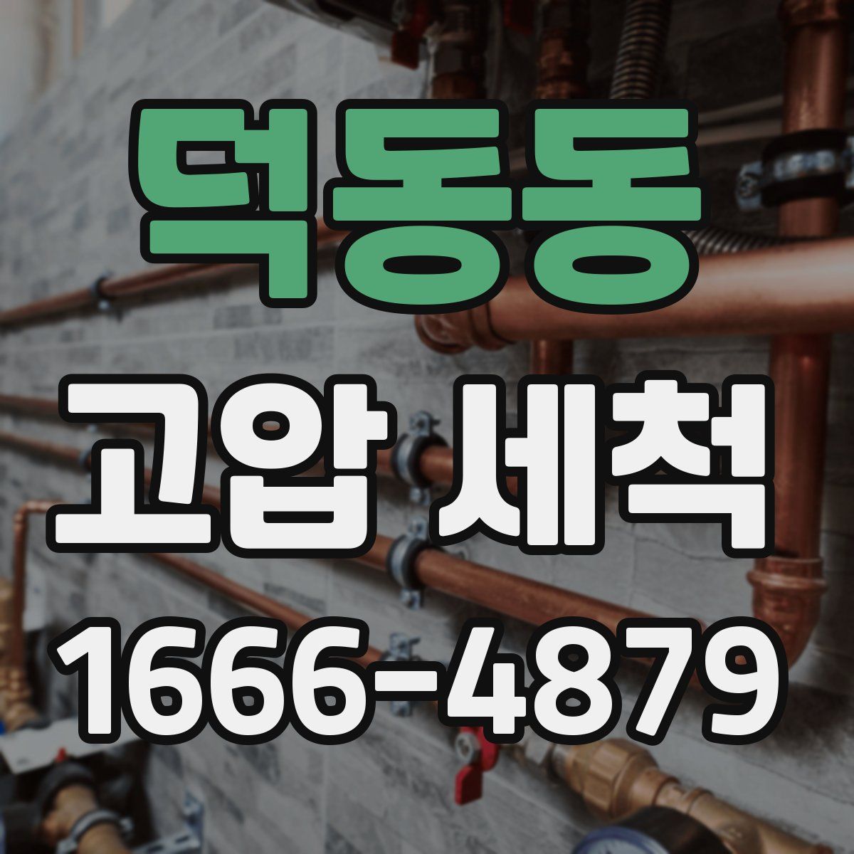 덕동동 고압 세척