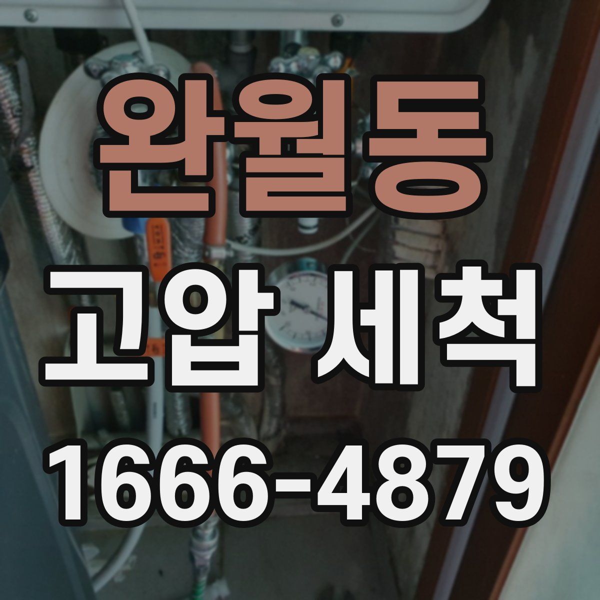 완월동 고압 세척