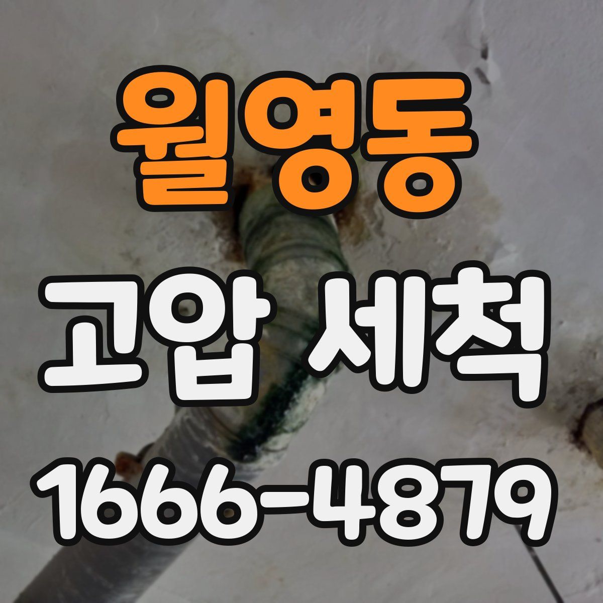 월영동 고압 세척