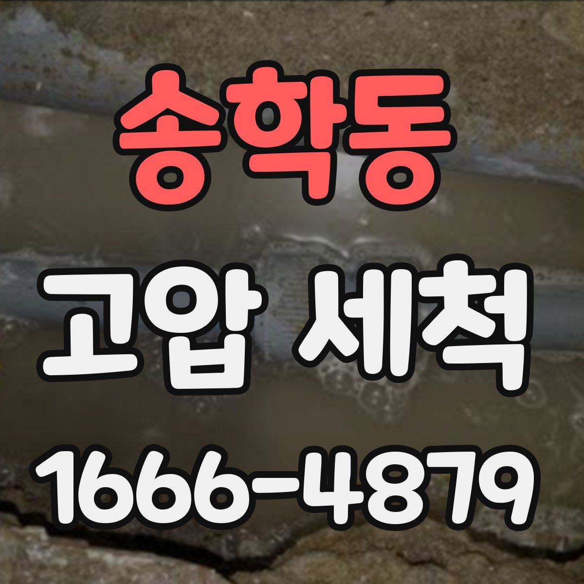 송학동 고압 세척