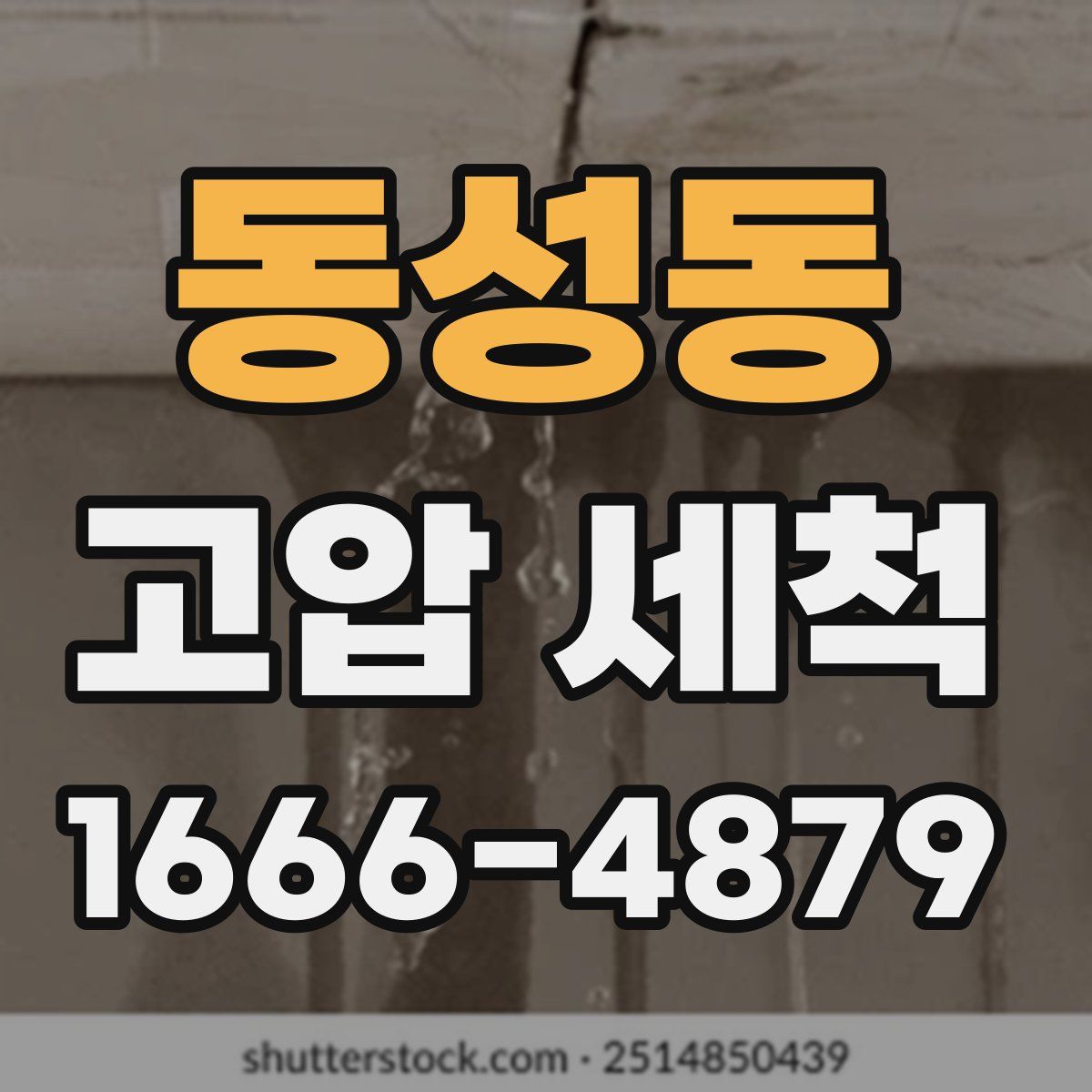 동성동 고압 세척