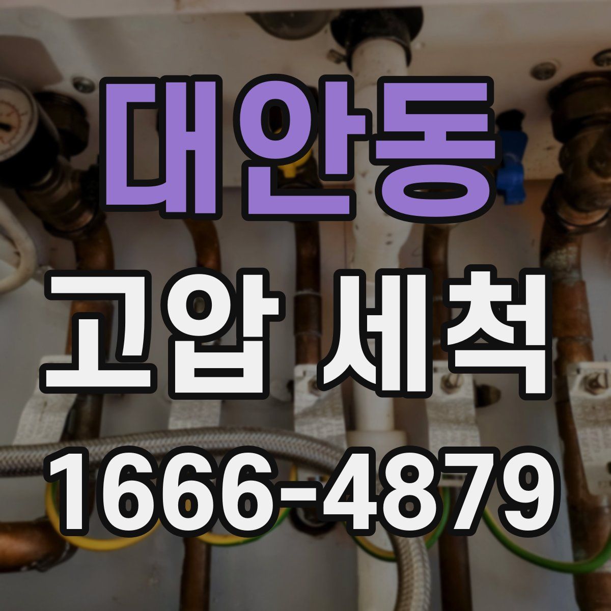 대안동 고압 세척