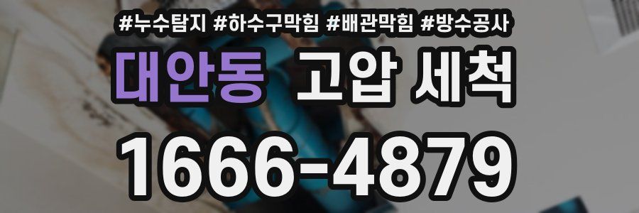 대안동 고압 세척
