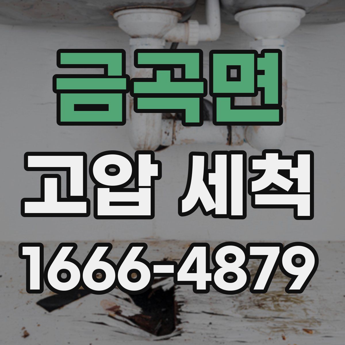 금곡면 고압 세척