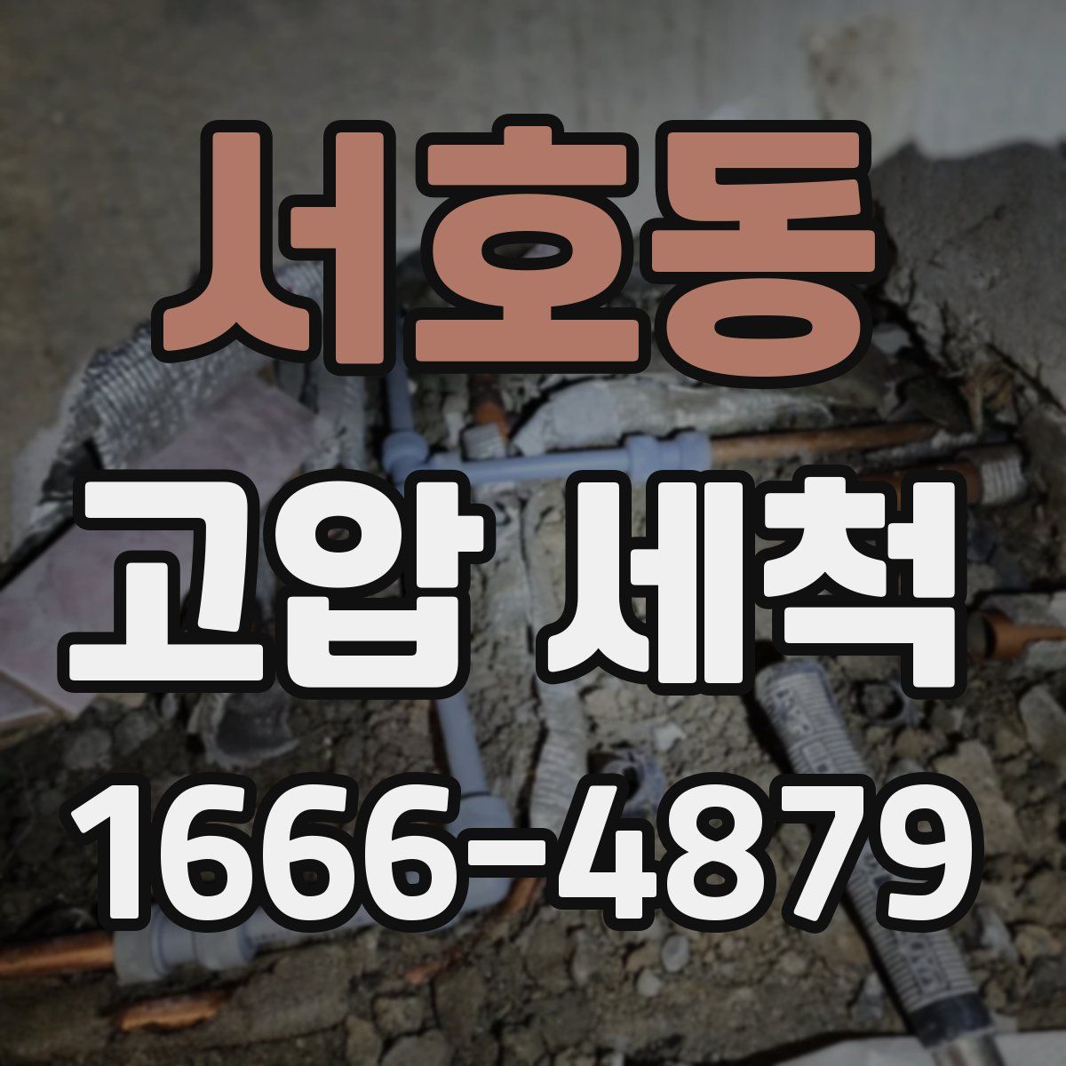 서호동 고압 세척