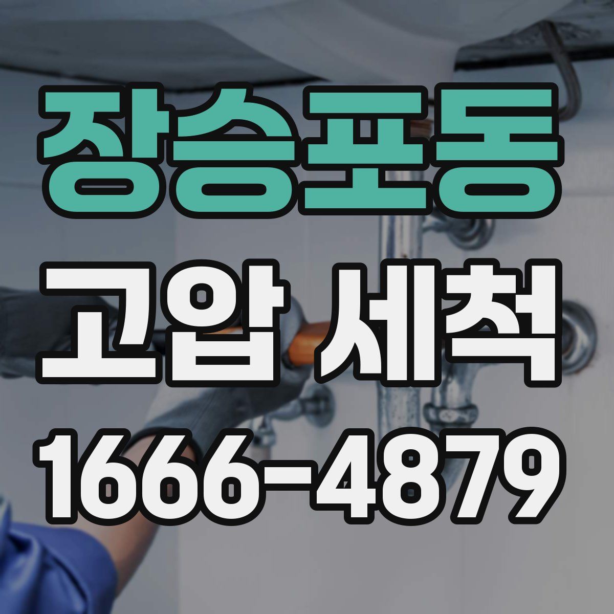 장승포동 고압 세척