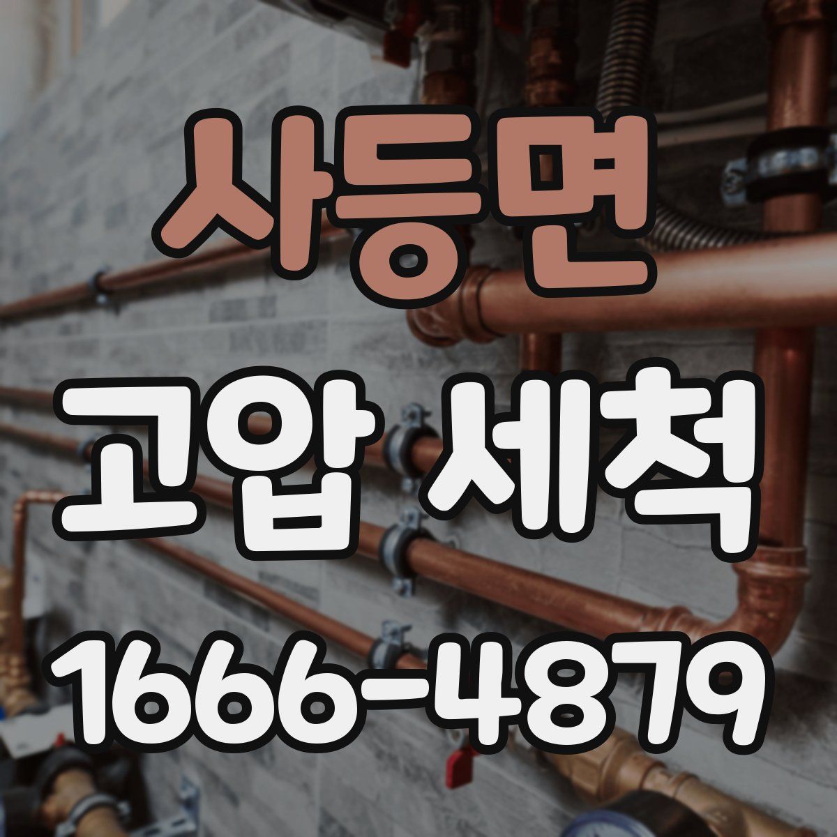 사등면 고압 세척