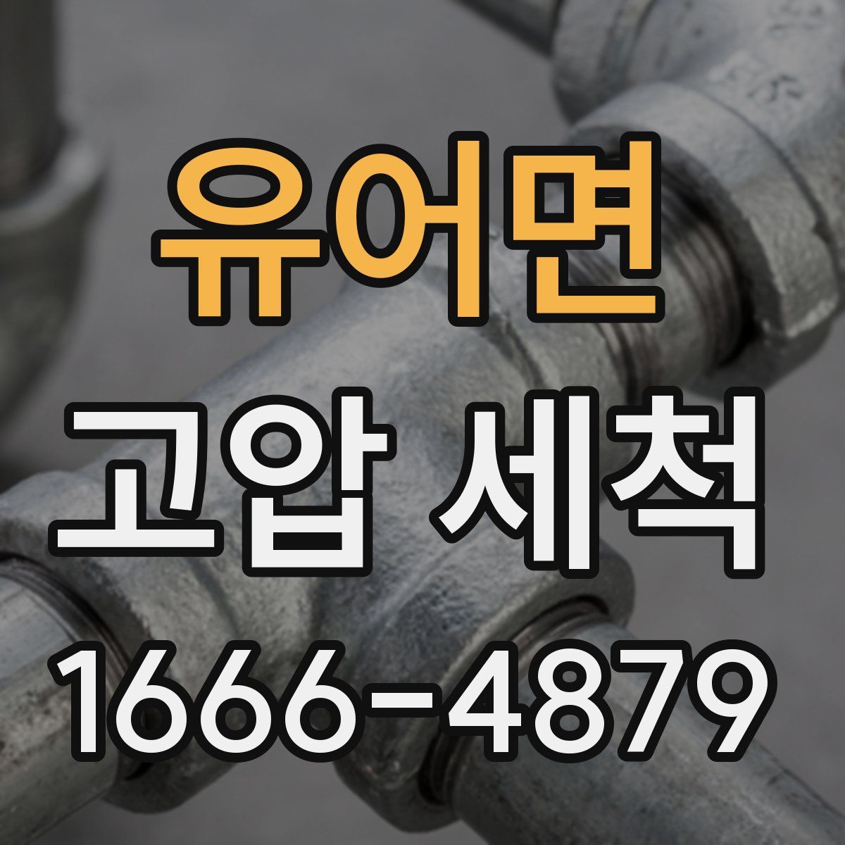 유어면 고압 세척