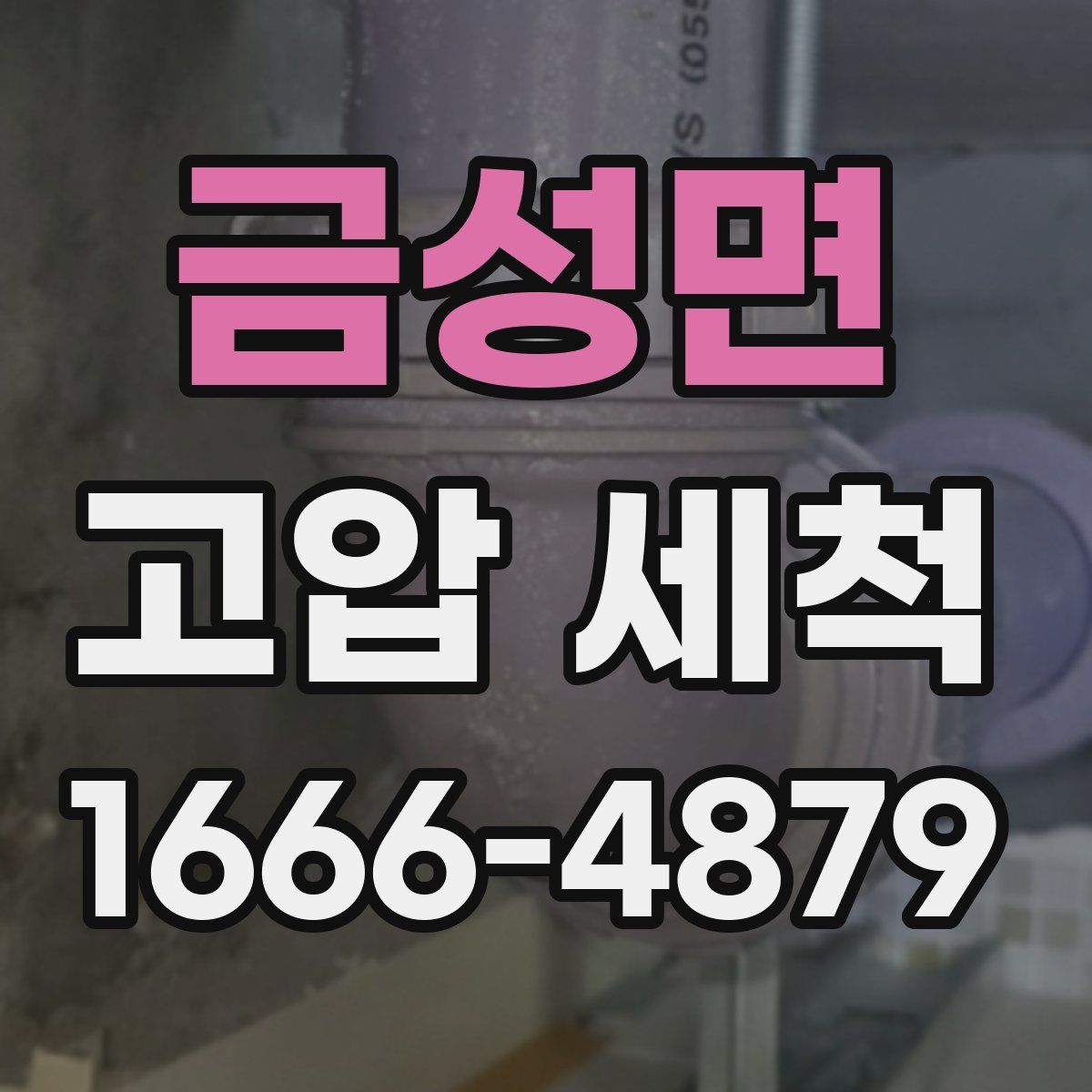 금성면 고압 세척