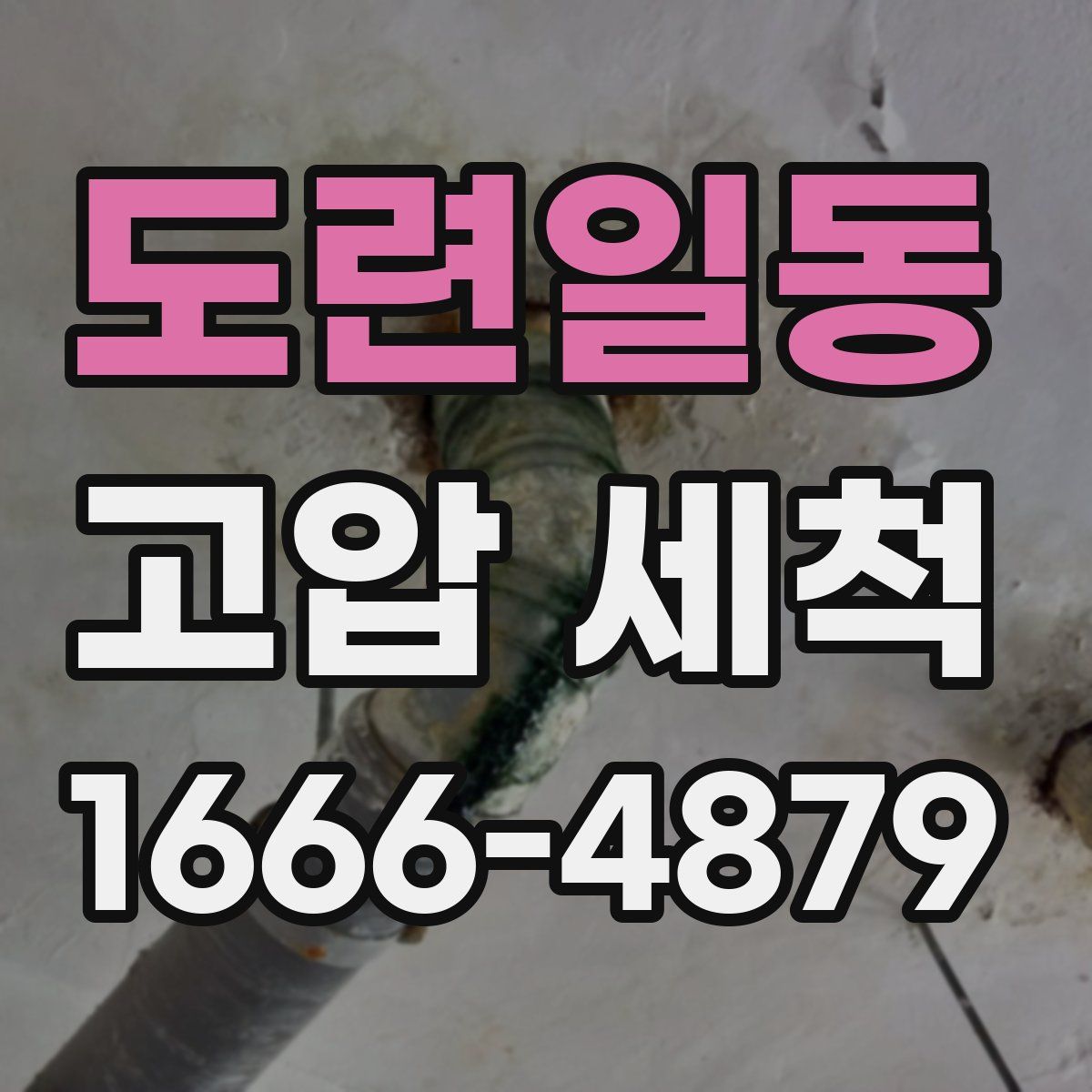 도련일동 고압 세척