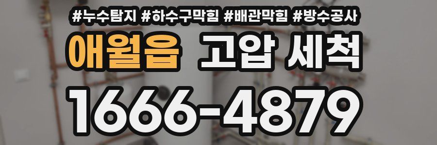 애월읍 고압 세척