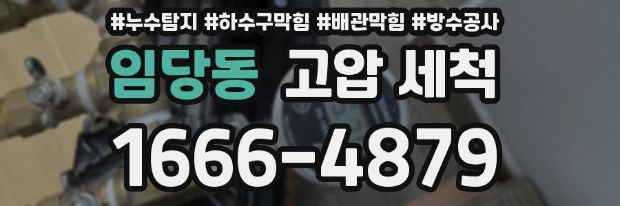 임당동 고압 세척