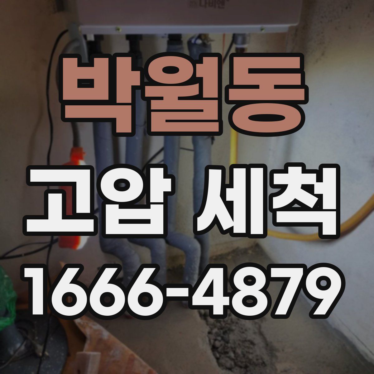 박월동 고압 세척