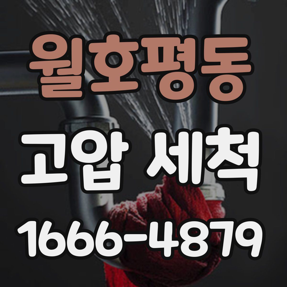 월호평동 고압 세척