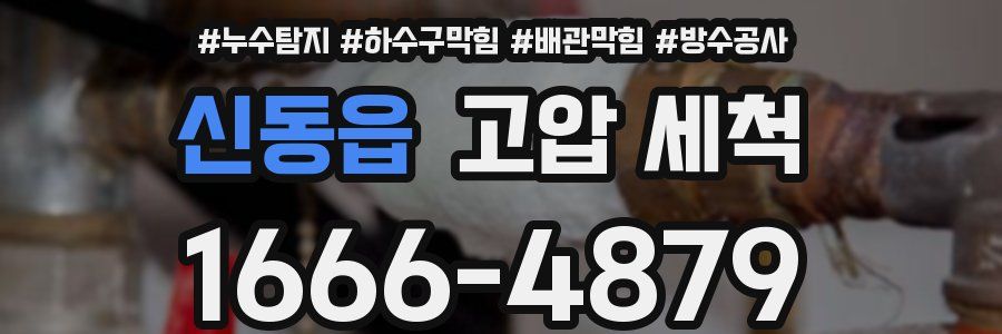 신동읍 고압 세척