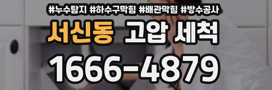 서신동 고압 세척
