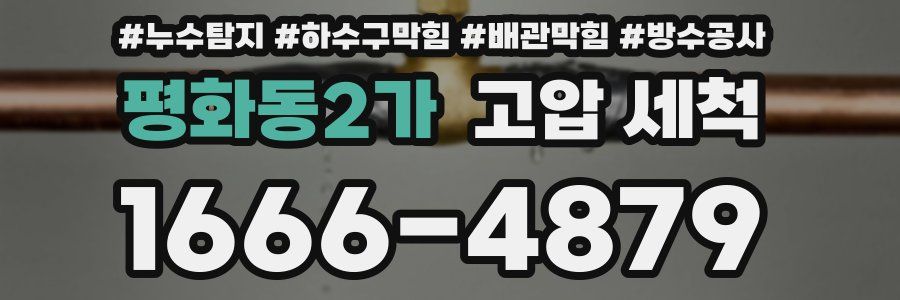 평화동2가 고압 세척