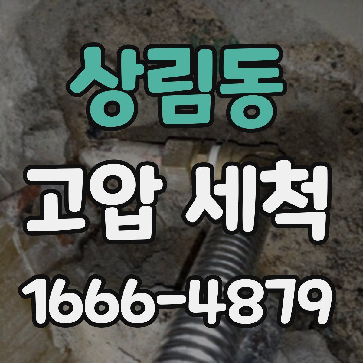 상림동 고압 세척