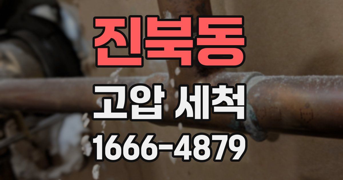진북동 고압 세척