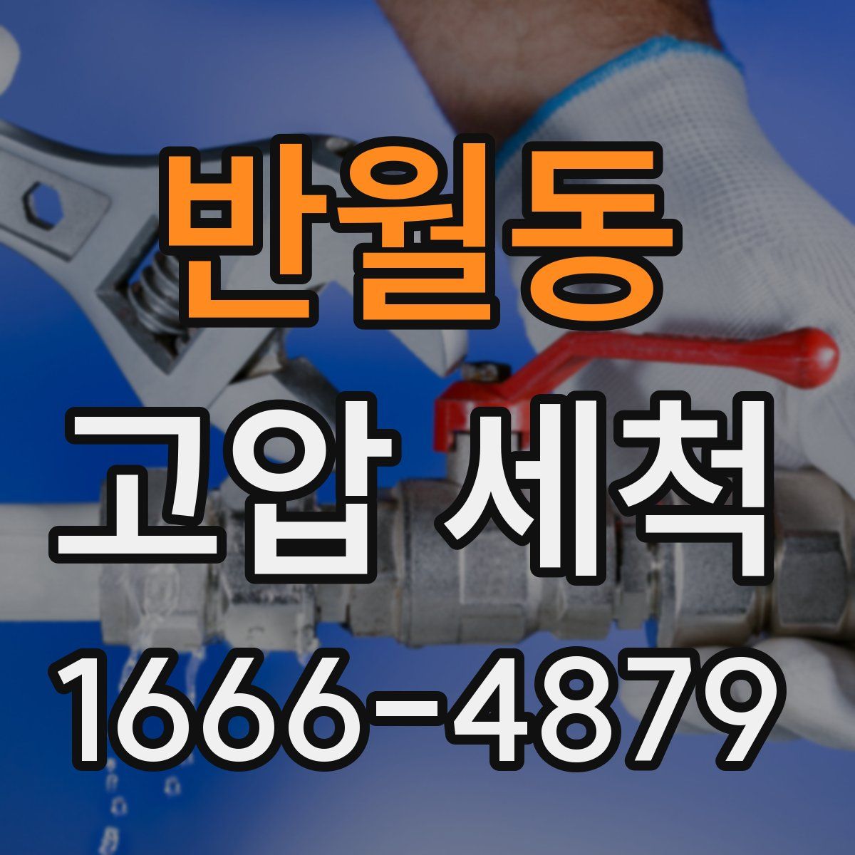반월동 고압 세척