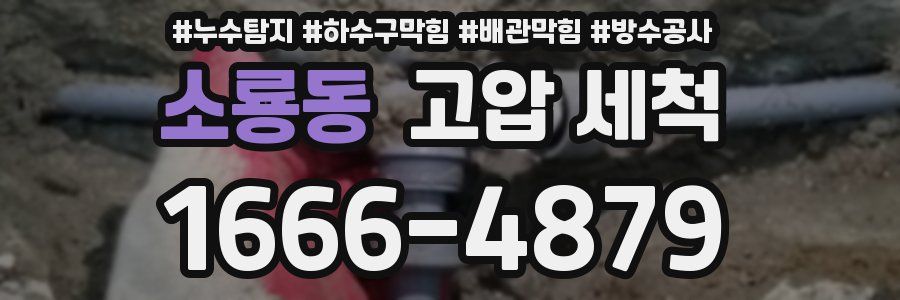 소룡동 고압 세척