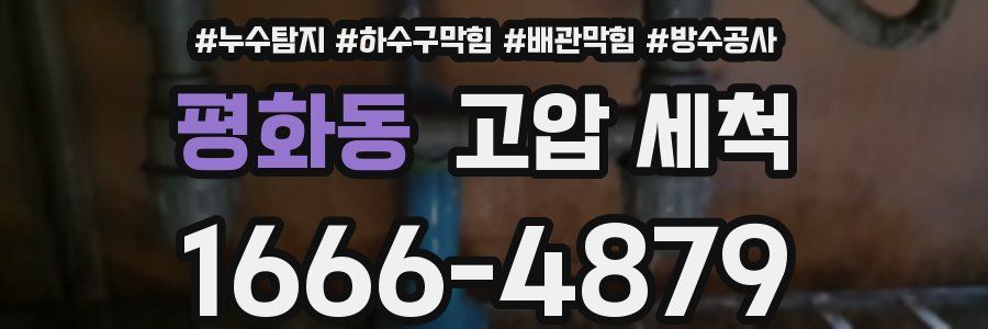 평화동 고압 세척