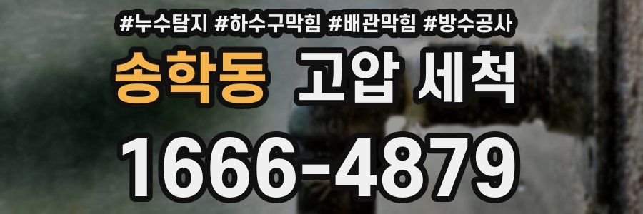 송학동 고압 세척