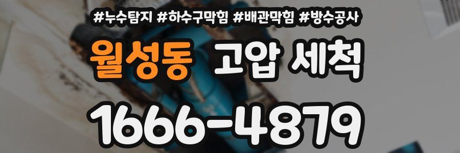 월성동 고압 세척