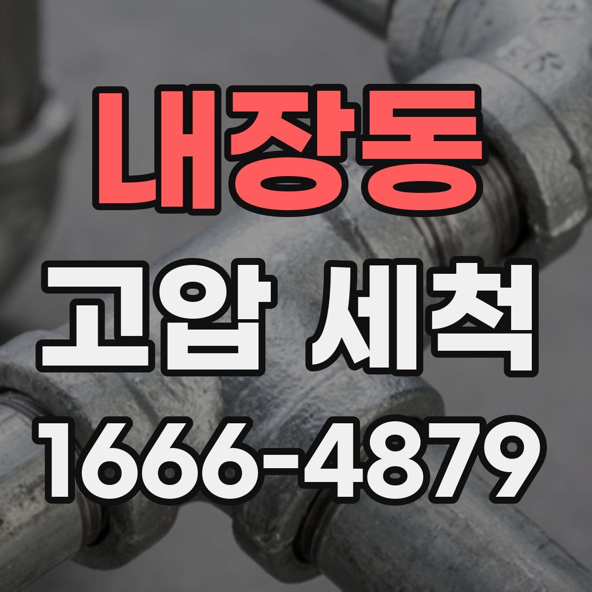 내장동 고압 세척