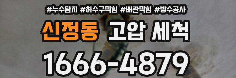 신정동 고압 세척