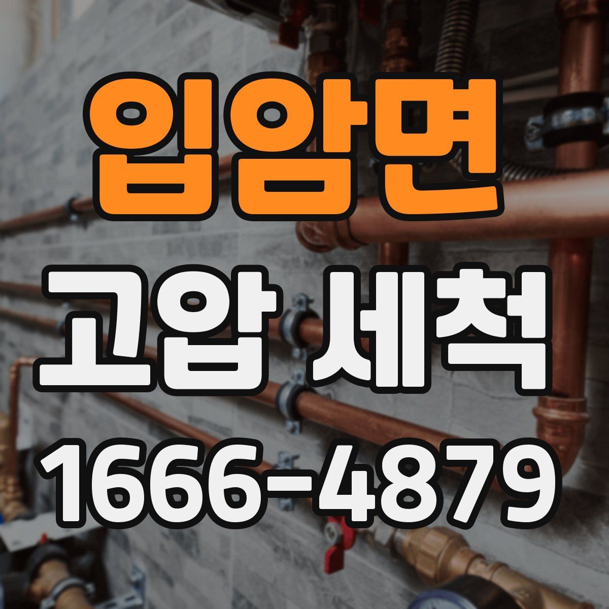 입암면 고압 세척
