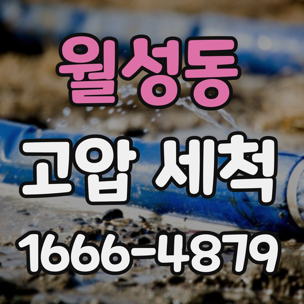 월성동 고압 세척