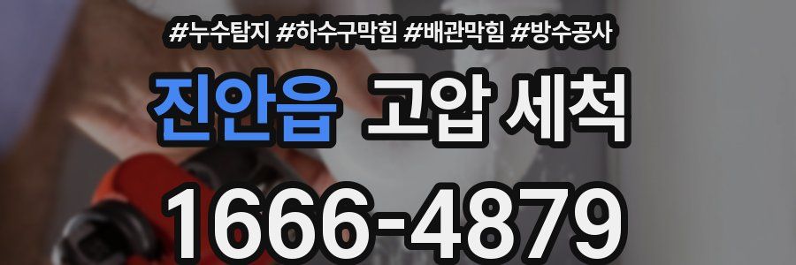 진안읍 고압 세척