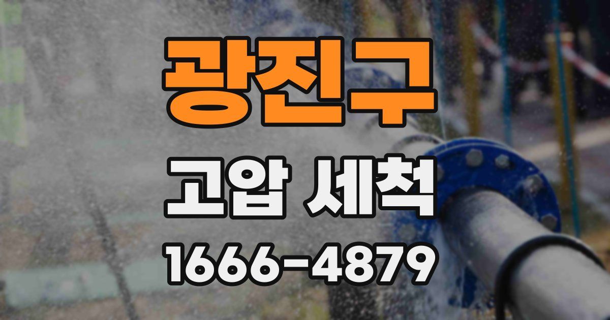 광진구 고압 세척