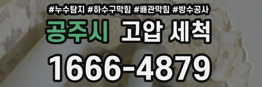공주시 고압 세척