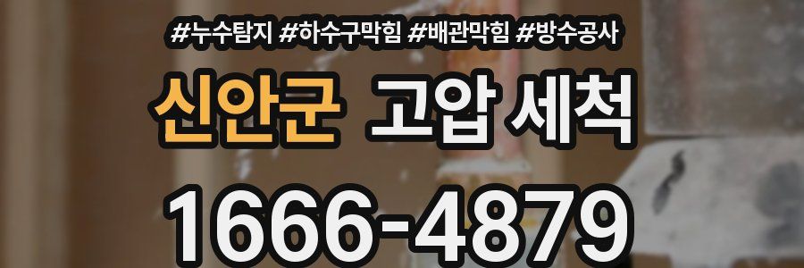 신안군 고압 세척