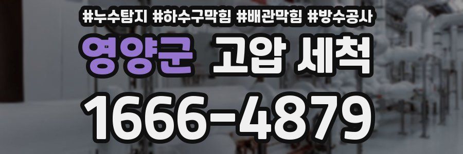 영양군 고압 세척