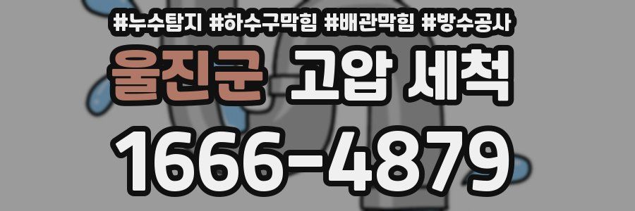 울진군 고압 세척