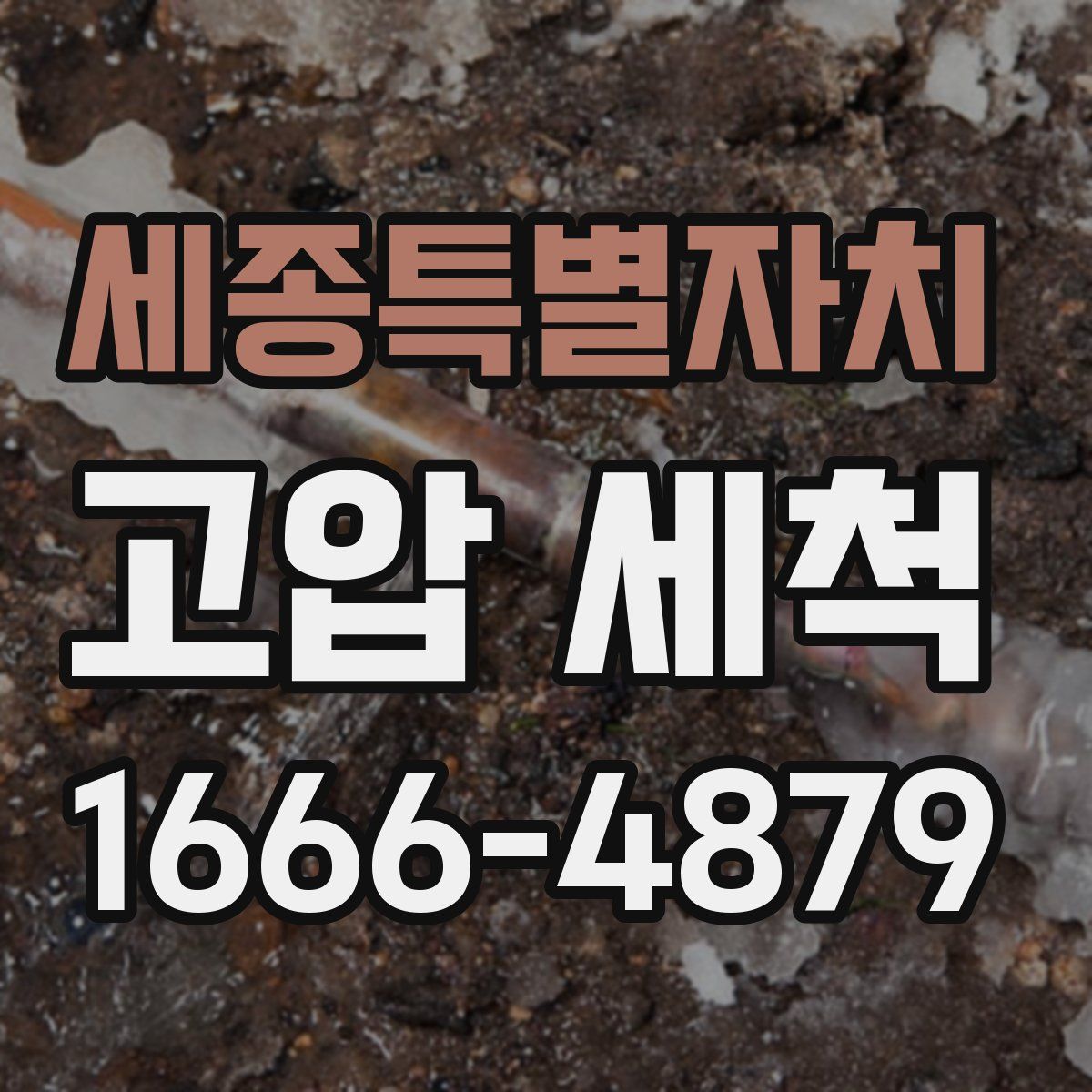 세종특별자치 고압 세척