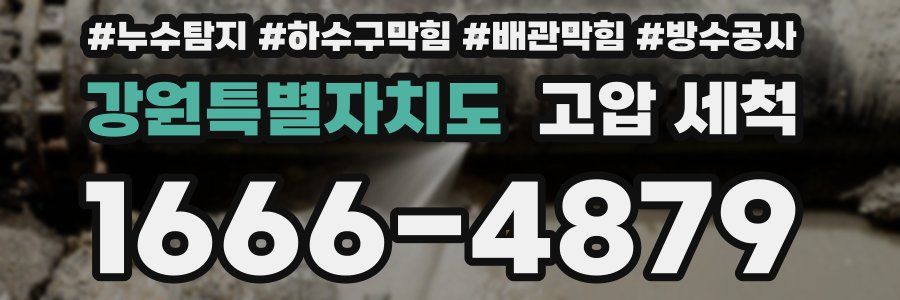 강원특별자치도 고압 세척