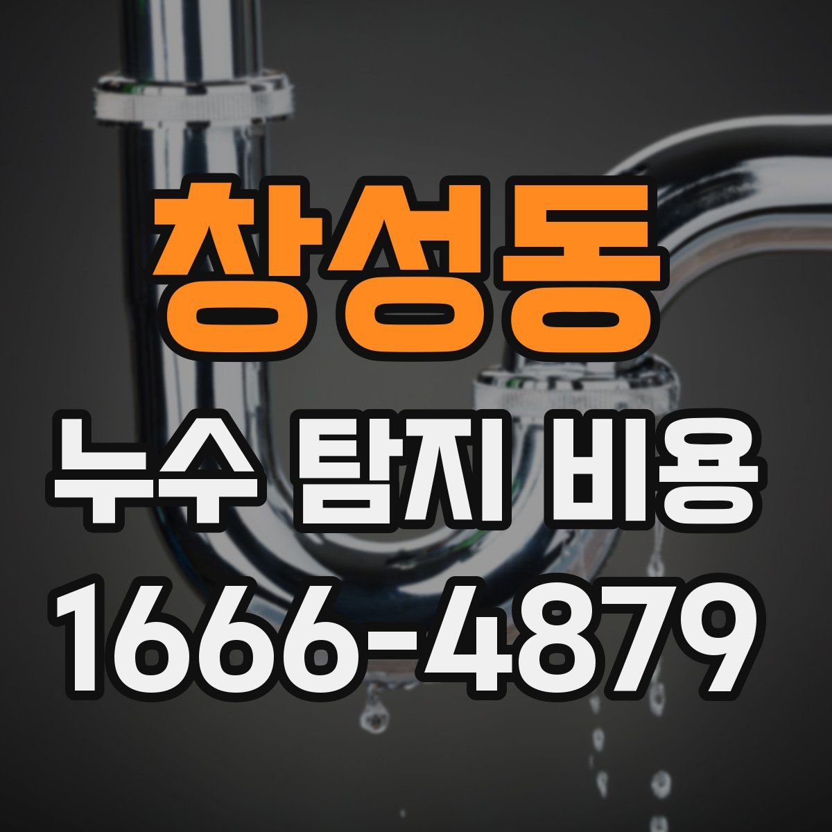 창성동 누수 탐지 비용